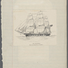 The Constellation. (Now the training ship at Annapolis.)