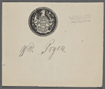 Wm. Tryon [signature]. 