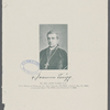 Joannes Tuigg [signature]. Rt. Rev. John Tuigg, D.D., Third bishop of Pittsburgh, Pa. Born February 19, 1820; ordained May 14, 1850; consecrated March 19, 1876; died December 7, 1889.