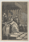 William the Conqueror seizing the reins of power. [See page 754.]
