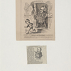 Alarming apparition of Sachem Tweed to a committee of the young democracy. (Commisssioner McLean was the only one of the fugitives our Artist could catch, the rest having vanished around the corner.)  Wm. M Tweed.