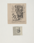 Alarming apparition of Sachem Tweed to a committee of the young democracy. (Commisssioner McLean was the only one of the fugitives our Artist could catch, the rest having vanished around the corner.)  Wm. M Tweed.