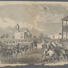 Surrender of ex-general Twiggs, late of the United States [...?] plaza San Antonio, Texas, February 16.