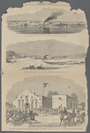 Fort Brown, Texas.--From a sketch by a government draughtsman.--[See page 182.]  Fort Lancaster, Texas.--From a sketch by a government draughtsman.--[See page 182.]  The Alamo, San Antonio, Texas, late head-quarters of ex-general Twiggs.--From a sketch by a government draughtsman.--[See page 182.]