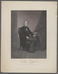 John Tyler. From the original painting by Chapel in the possession of the publishers