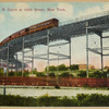 Elevated R.R. Curve at 110th Street, New York