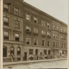 Brick row houses