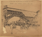 The arched span across 125th Street at Broadway