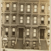 Brownstones; child outside