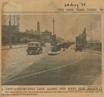 A new connection link along the West Side Highway
