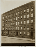 Tenements; G. F. Hazel, Jeweler sign 