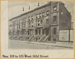 Nos. 519 to 525 West 162nd Street