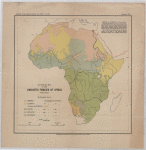 An outline map of the linguistic families of Africa