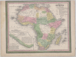 Map of Africa from the latest authorities