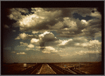 Highway and clouds