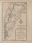 A particular map of the River Sanaga, from its mouth to the desart, exhibiting its several branches, and the islands formed by them within that space