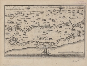 A map of the Kingdom of Whidah