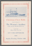 Program booklet for Christmas-Cheer Rally