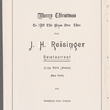 Program booklet for Christmas-Cheer Rally