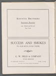 Benefit Performance [of] The Sun Tobacco Fund for Our Soldiers in the Trenches