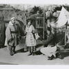 Alexander Rogers (left), Aida Overton Walker and Bert Williams in a scene from an unidentified Williams & Walker musical comedy