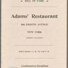Adams' Restaurant