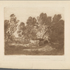 Wooded landscape with herdsman and cows