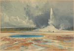 The Castle Geyser, Upper Geyser Basin, Yellowstone Natinoal Park