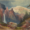 Tower Falls and Sulphur Mountain, Yellowstone National Park