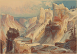 The Grand Cañon of the Yellowstone, Yellowstone National Park