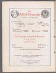 Program Booklet for Grand Benefit Entertainment and Patriotic Rally under the auspices of the Canadian of New York at the Hippodrome