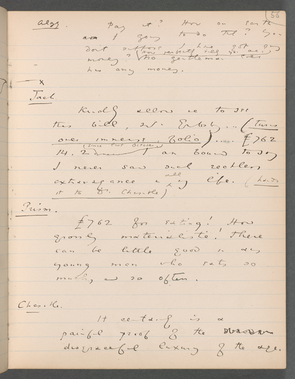 Oscar Wilde's The Importance of Being Earnest Manuscript