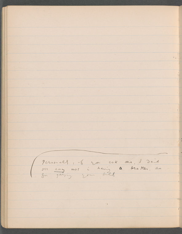 Oscar Wilde's The Importance of Being Earnest Manuscript