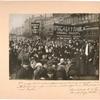 9-go apr., 1917 g. manifestatsiia zhenshchin-soldatok po Nevskomu pr....  Fotograf K. K. Bulla