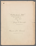 Production notes for Ballantyne's Idol / George Bancroft