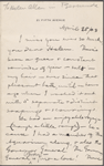 [Allen], [Helen S.], ALS to. Apr. 25, 1908