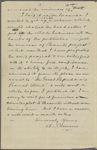 Bangs, [John Kendrick], ALS to. Mar. 1-12, 1899.
