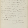 Baxter, Sylvester, ALS to. Dec. 3, 1889.