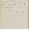 Baxter, Sylvester, ALS to. Dec. 19, 1889.