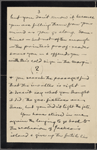 Besant, Sir Walter, ALS to. Feb. 22, 1898.