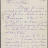 Bliss, [Elisha], ALS to. Oct. 28, 1870.