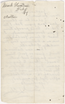 [Bliss], Frank, ALS to. Feb. 1, 1869.