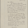 [Bliss], Frank, ALS to. Feb. 1, 1869.