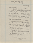 [Bliss], Frank, ALS to. Feb. 1, 1869.