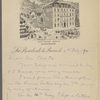 Chatto, [Andrew], ALS to. Jul. 4, 1894.