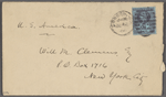 Clemens, Will M., ALS to. Jun. 6, 1900.