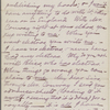 Conway, Moncure Daniel, ALS to, mutilated. Apr. 20, 1880.