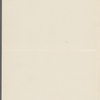 Duneka, [Frederick], ALS to. Jun. 3, 1908