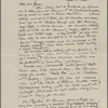 Duneka, [Frederick], ALS to. Jul. 20, 1905