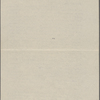 Duneka, [Frederick], ALS to. Jul. 20, 1905